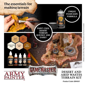 Army Painter: GameMaster - Desert & Arid Wastes Terrain Kit