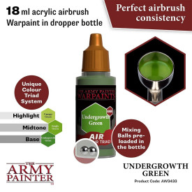 Warpaints Air Undergrowth Green
