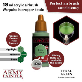 Warpaints Air Feral Green