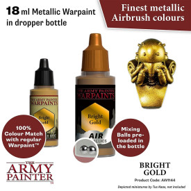 Warpaints Air Metallic Bright Gold