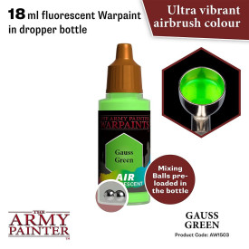 Warpaints Air Fluo Gauss Green