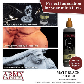 Warpaints Air Primer Black 100 ml