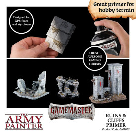 Army Painter: GameMaster Terrain Primer - Ruins & Cliffs