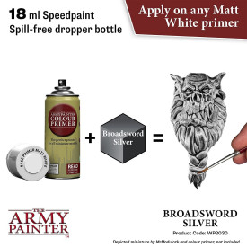 Army Painter: Speedpaint Broadsword Silver 2.0