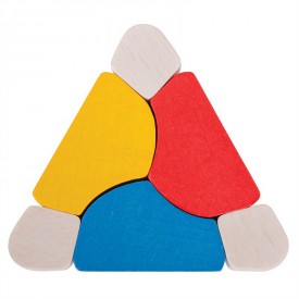 Bigjigs Toys  - dřevěná hračka Triangl Twister