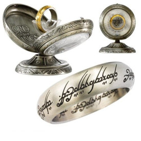 Prsten moci - stříbrná barva