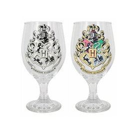 Sklenice Harry Potter - měnící se znak Bradavic