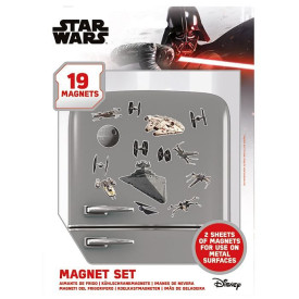 Sada magnetek Star Wars - Death Star Battle (19 ks)