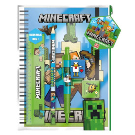Školní potřeby Minecraft (6 ks)