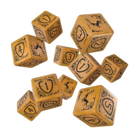 Sada šestistěnných kostek Game of Thrones - Baratheon (10 ks)