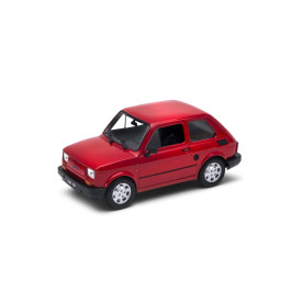Welly Fiat 126p Maluch 1:21 červená
