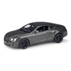 Welly Bentley Continental Supersports 1:34 šedočerné