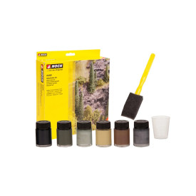 Noch Koncentrovaná barva přírodní odstíny sada 6 ks