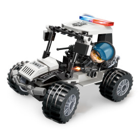 Qman Mine City Police W11011-4 Policejní džíp - poškozený obal