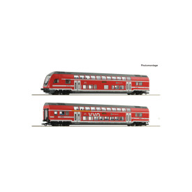 Roco 2dílná sada: Patrový vůz DB AG, digitální - 6200066