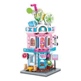 Qman City Corner K28005 Koktejlový bar - poškozený obal