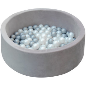 2Kids Toys Kuličkový bazén šedý