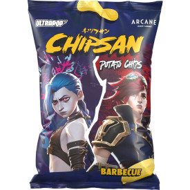 League of Legends: Arcane - Bramborové chipsy Ultra Pop Chipsan: Vi vs Jinx, BBQ