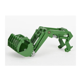 Bruder Čelní nakladač pro traktory John Deere 7R zelený