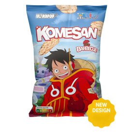 One Piece - Rýžové chipsy Luffy, barbecue