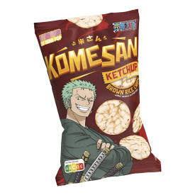 One Piece - Rýžové chipsy Zoro, kečupové