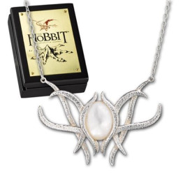 Stříbrný náhrdelník Galadriel - brož