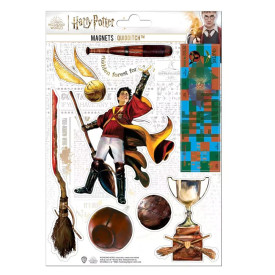 Sada magnetek Harry Potter - Famfrpál (8 ks)