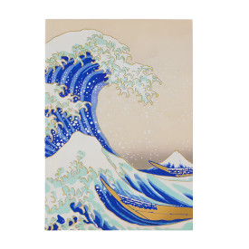 Zápisník Velká vlna u pobřeží Kanagawy