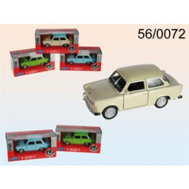 Welly - Trabant 601 1:34 s bílou střechou