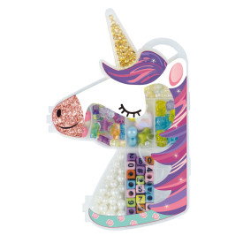 Lena Navlékací korálky plastové Jednorožec