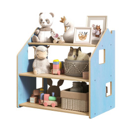 BusyKids Police na hračky modrá