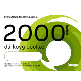Dárkový poukaz 2000 Kč