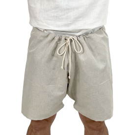 Lněné bruchy krátké