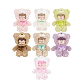 RoboTime Plyšová panenka Nanci medvídek 1ks