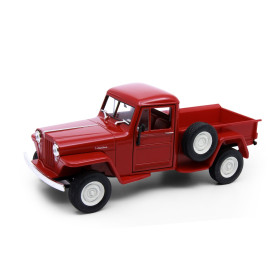Welly Jeep Willys Pickup model 1:24 oranžový