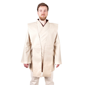 Bavlněný tabard Jedi - béžový