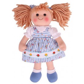 Bigjigs Toys Látková panenka Christina 34 cm