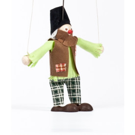 Gerlich Dřevěná loutka Loupežník Edvard