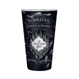 Sklenice Harry Potter - Pobertův plánek, černá
