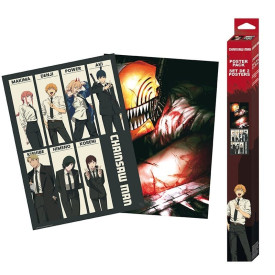 Sada plakátů Chainsaw Man (2 ks)