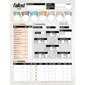 Fallout: Hra na hrdiny - Deníky postav