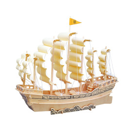 Woodcraft Dřevěné 3D puzzle loď plachetnice P131