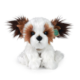 Rappa Plyšový pes shih tzu sedící 28cm ECO-FRIENDLY
