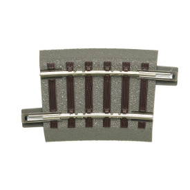 Roco Geoline Kolej oblouková R2 7,5° s podložím - 61129