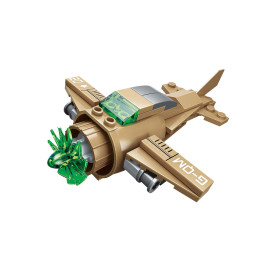 Qman Raider Aircraft 1804-2 Bojové letadlo Green Light