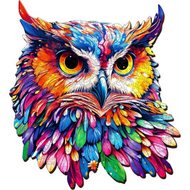 EscapeWelt Dřevěné puzzle Sova 500 dílků