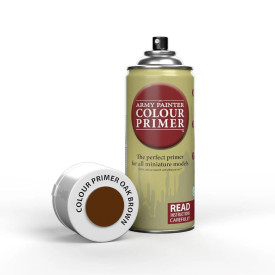 Army Painter sprej: Colour Primer Oak Brown