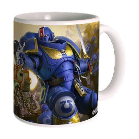 Hrnek Warhammer 40000 - Ultramarines VS Nurgle