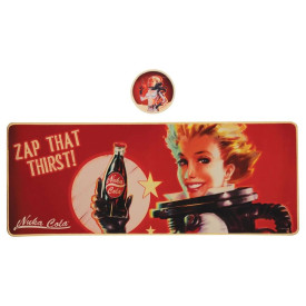 Podložka pod myš a klávesnici Fallout - Nuka-Cola + podtácek