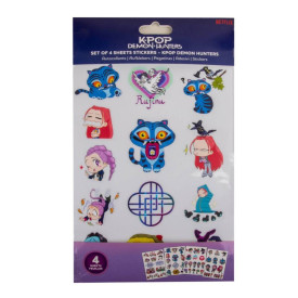 Sada samolepek KPop Demon Hunters (53 ks)